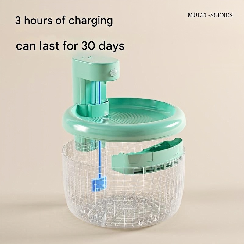 Smart induction mobile water dispenser wireless pet water dispenser