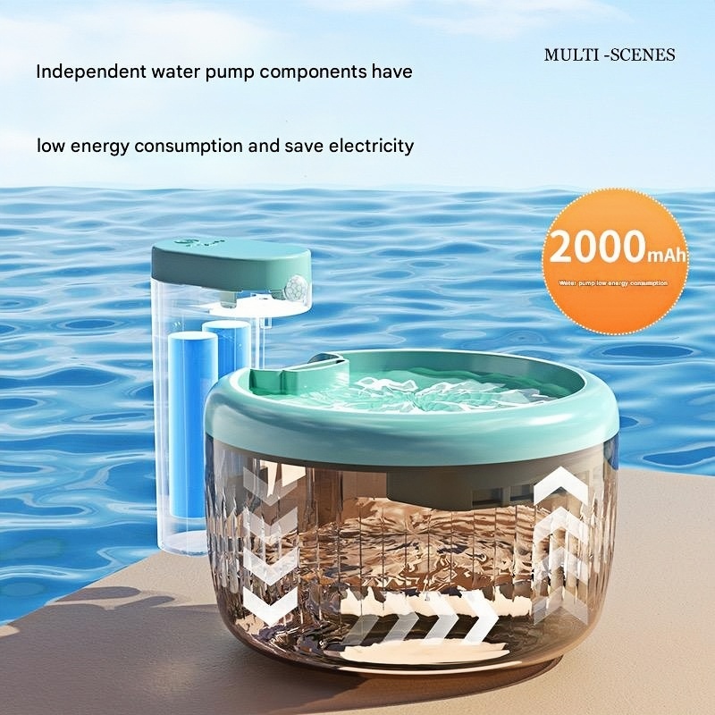 Smart induction mobile water dispenser wireless pet water dispenser