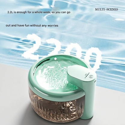 Smart induction mobile water dispenser wireless pet water dispenser