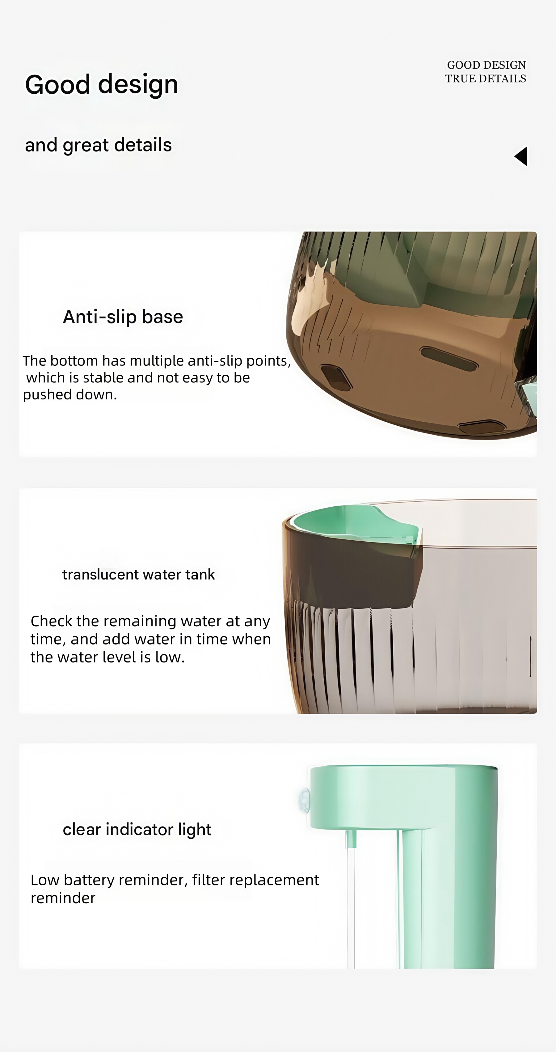 Smart induction mobile water dispenser wireless pet water dispenser