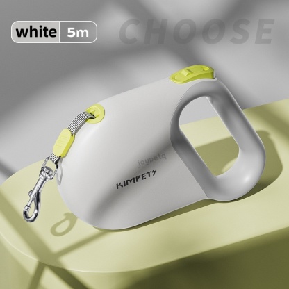 "SmartLock Pro 360° Retractable Leash: TÜV-Certified Safety with Military-Grade Durability for 50kg Dogs