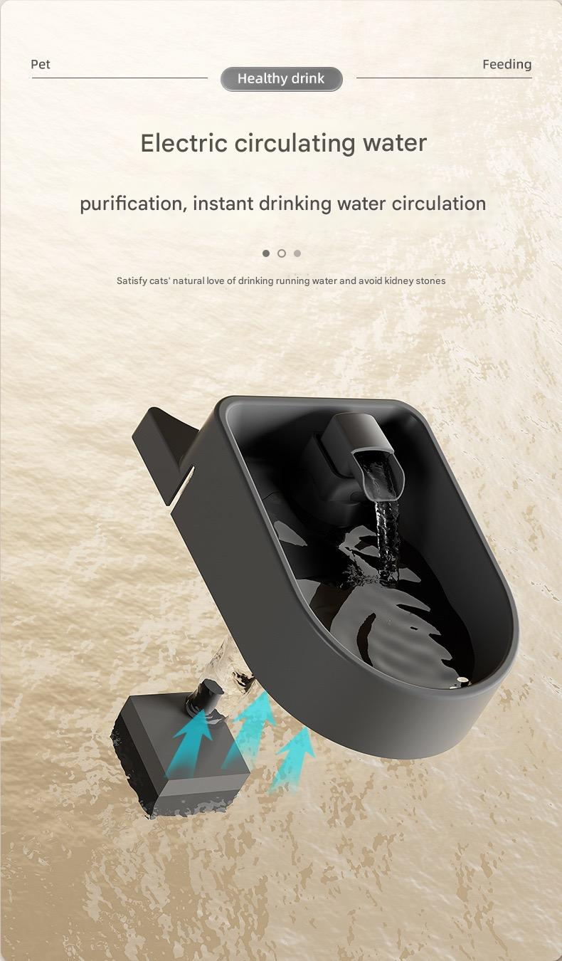 2-in-1 Smart Pet Fountain & Feeder Pro | Auto-Refill 1.5L Water + Clog-Proof 2.2L Food Dispenser