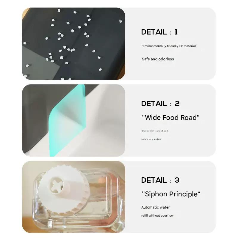 All-in-one feeding and watering machine