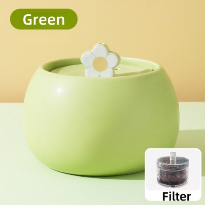 EcoSmart Pet Hydration Station – Vet-Recommended Ceramic Bowl with Silent Flow & Instant Clean Tech