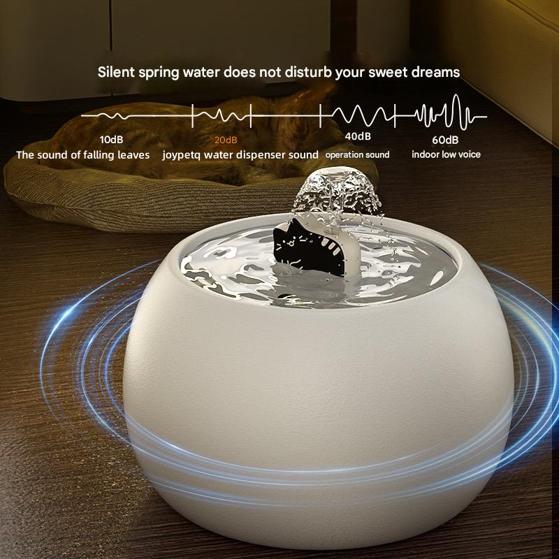 EcoSmart Pet Hydration Station – Vet-Recommended Ceramic Bowl with Silent Flow & Instant Clean Tech