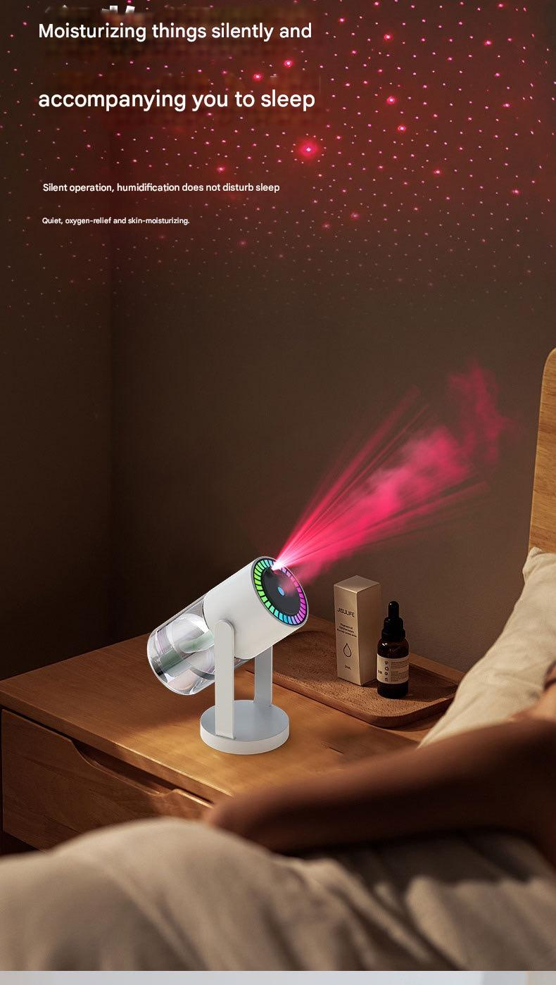 Dual-Purpose Humidifier: Safe, Quiet & Starry-Night Comfort for You & Your Pet