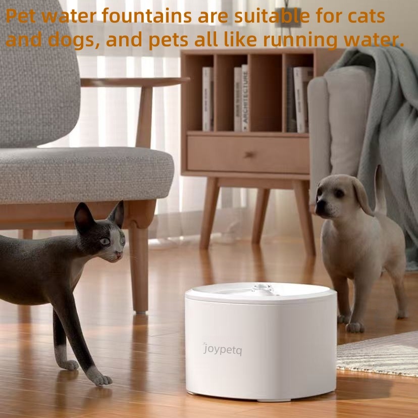 4-Stage Filter Pet Water Fountain – Quiet, Eco-Friendly, Leak-Proof & 100% Shock-Safe for Cats & Dogs