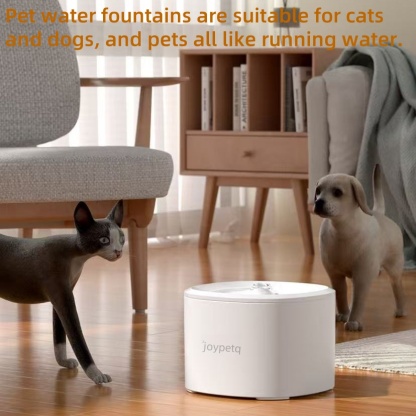 4-Stage Filter Pet Water Fountain – Quiet, Eco-Friendly, Leak-Proof & 100% Shock-Safe for Cats & Dogs