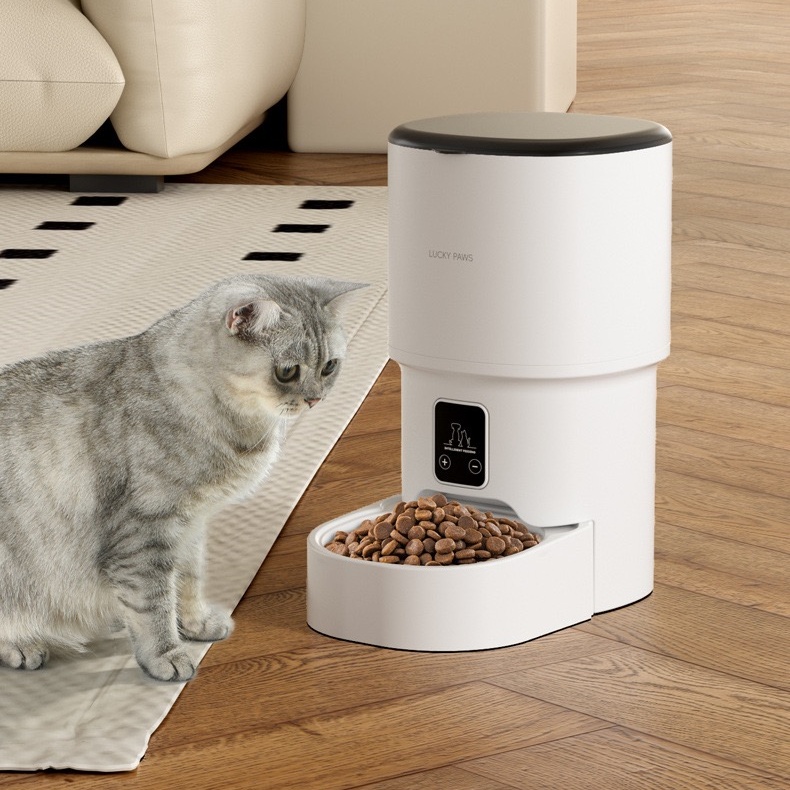 Smart WiFi Pet Feeder with Dual Power - APP Control, Missed Meal Alerts & Stormproof Design | UK/AU/IE Stock | No Subscription Fees!