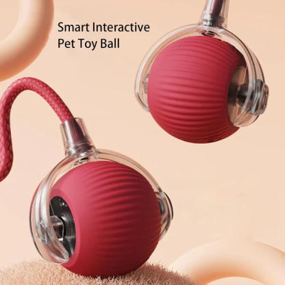 Automatic Cat Ball with Tail – Interactive Cat Toy