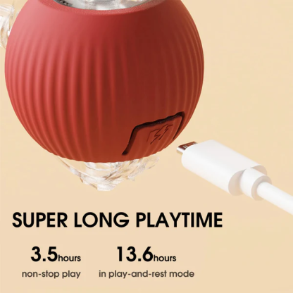 Automatic Cat Ball with Tail – Interactive Cat Toy