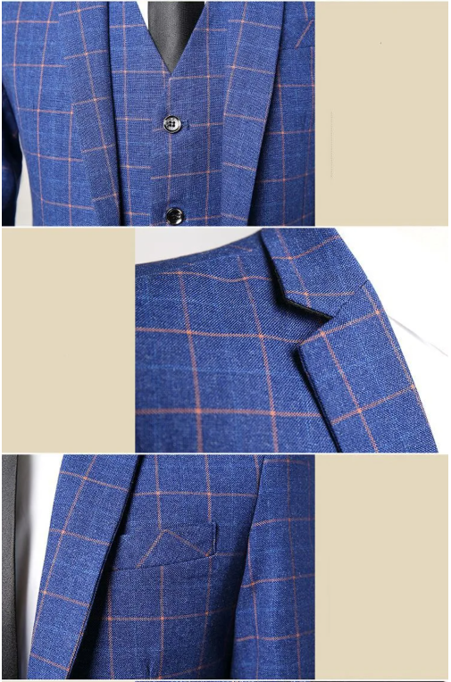 Elegant high quality men's wedding suits