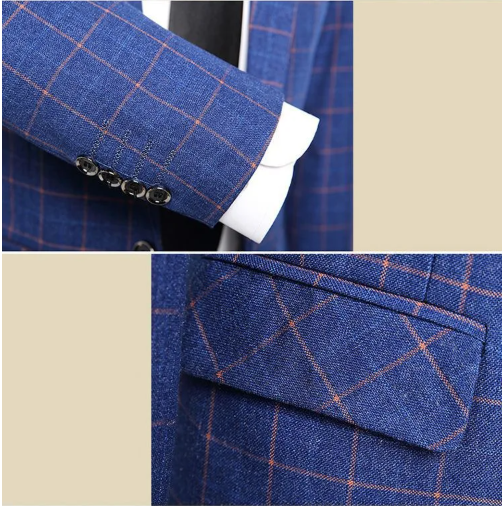 Elegant high quality men's wedding suits