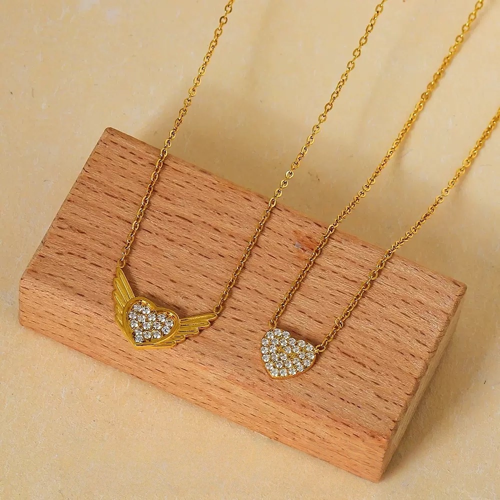 Heart Pendant Necklace for Her Moissanite Lab-Created Gem Jewelry for Women I Love You S925 Sterling Silver Gifts to Wife Girlfriend Mom Daughter Anniversary Birthday Christmas Valentines Day