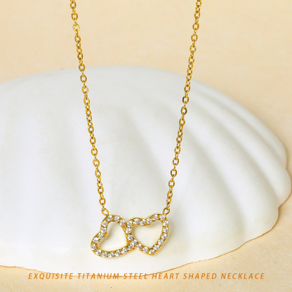 Heart Pendant Necklace for Her Moissanite Lab-Created Gem Jewelry for Women I Love You S925 Sterling Silver Gifts to Wife Girlfriend Mom Daughter Anniversary Birthday Christmas Valentines Day