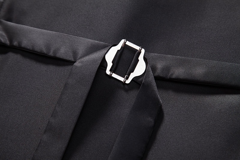 Men's Herringbone Tweed Suit Vest Casual Wool Blend Waistcoat