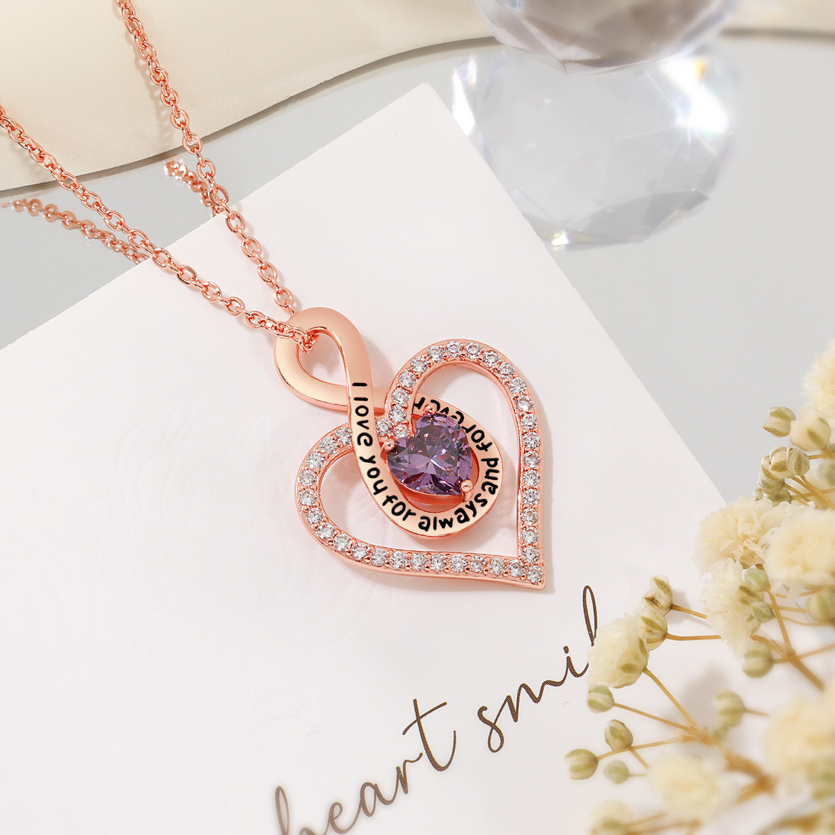 Moissanite Heart Pendant Necklace for Women,D Color VVS1 Moissanite Lab-Created Gem,925 Sterling Silver Gold Plating,Wedding,Anniversary Birthday Fine Jewelry Gifts for Wife Her Mom Girlfriend