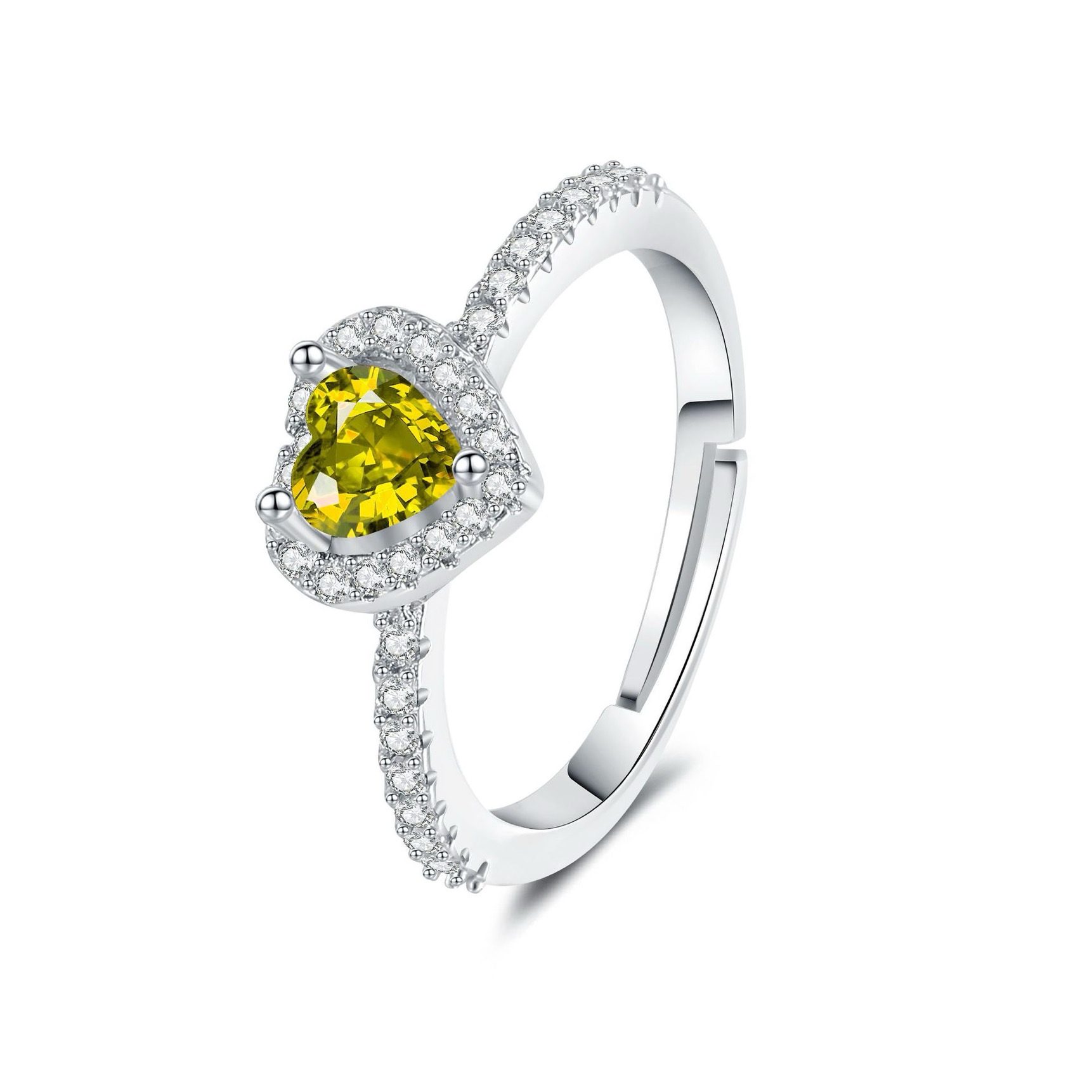 1.4 Carat (ctw) Heart-Cut Moissanite Halo Engagement Rings for Women 925 Sterling Silver Engagement Rings Halo Love Heart Band Heart Cut  Birthstone Jewelry for Women