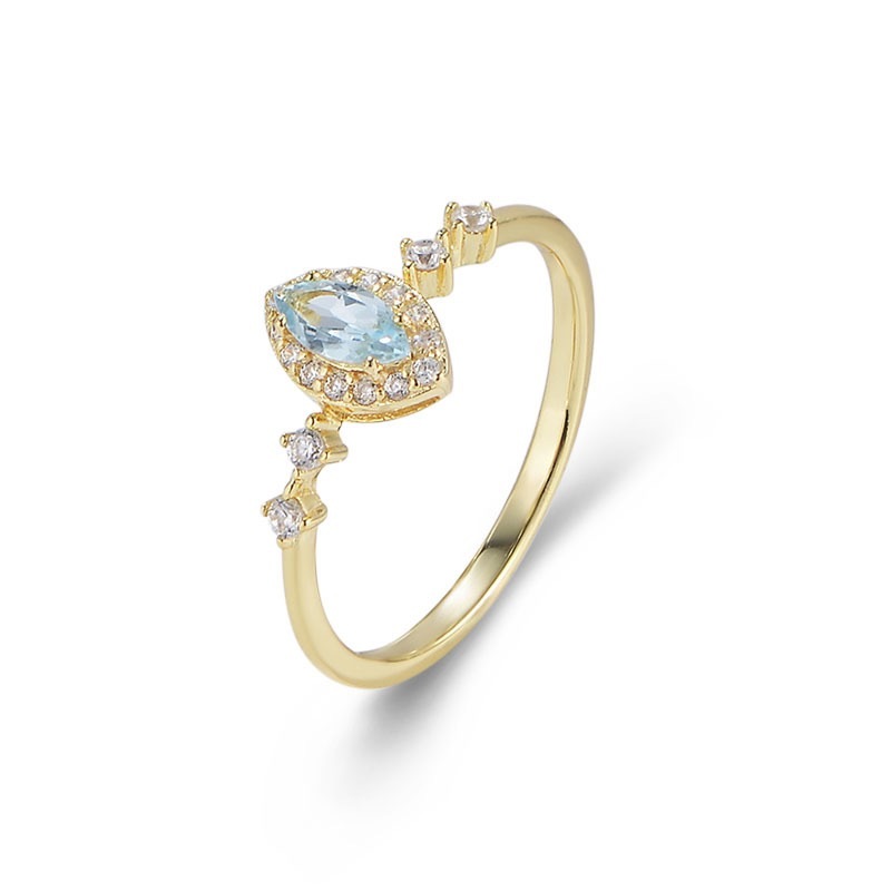 Moissanite Engagement Ring, 1.0-2.0 CT Solitaire Round Cut With Pavé Accents, 14K Gold Vermeil, Rhodium Finish