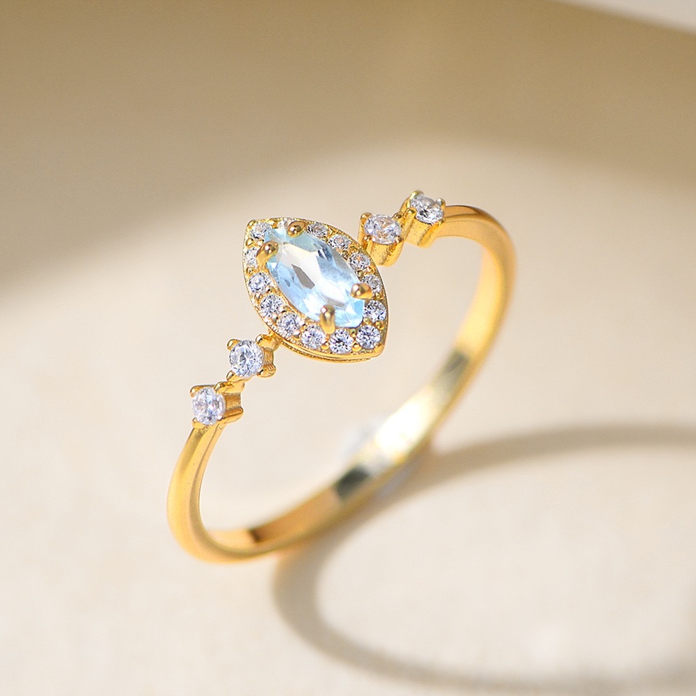 Moissanite Engagement Ring, 1.0-2.0 CT Solitaire Round Cut With Pavé Accents, 14K Gold Vermeil, Rhodium Finish