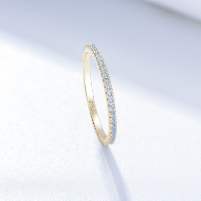 Lab Grown Diamond Wedding Bands, 0.8-1.42 Carat, Eternity Rings in 18K White Gold & Sterling Silver Size 5-10