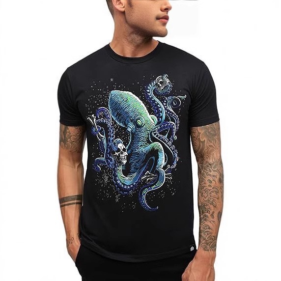 Nature Graphic T-Shirts for Guys XS - 6XL