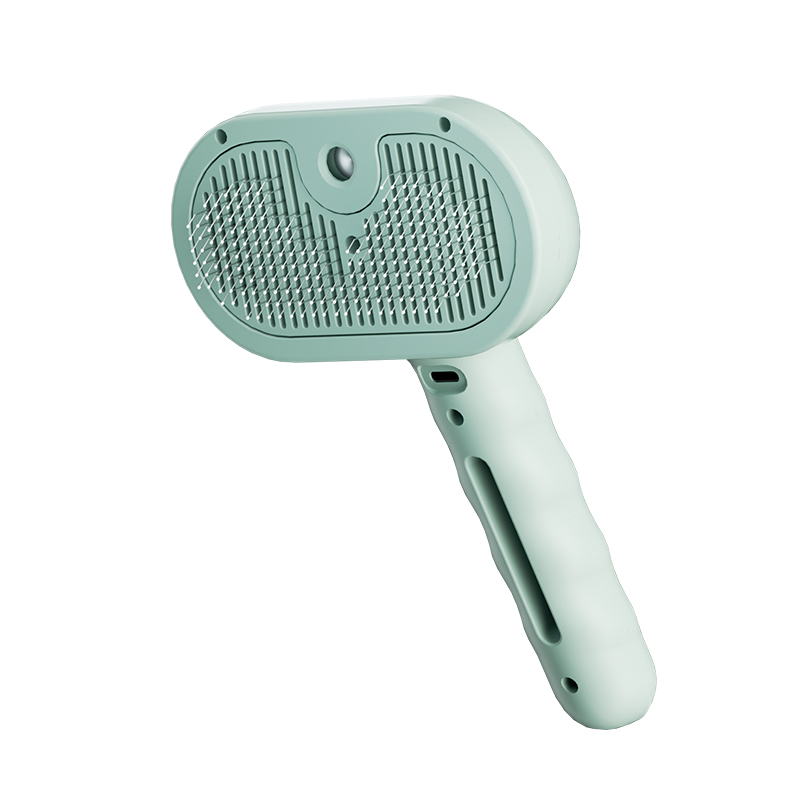 Pet cat steam brush, massage spray grooming comb
