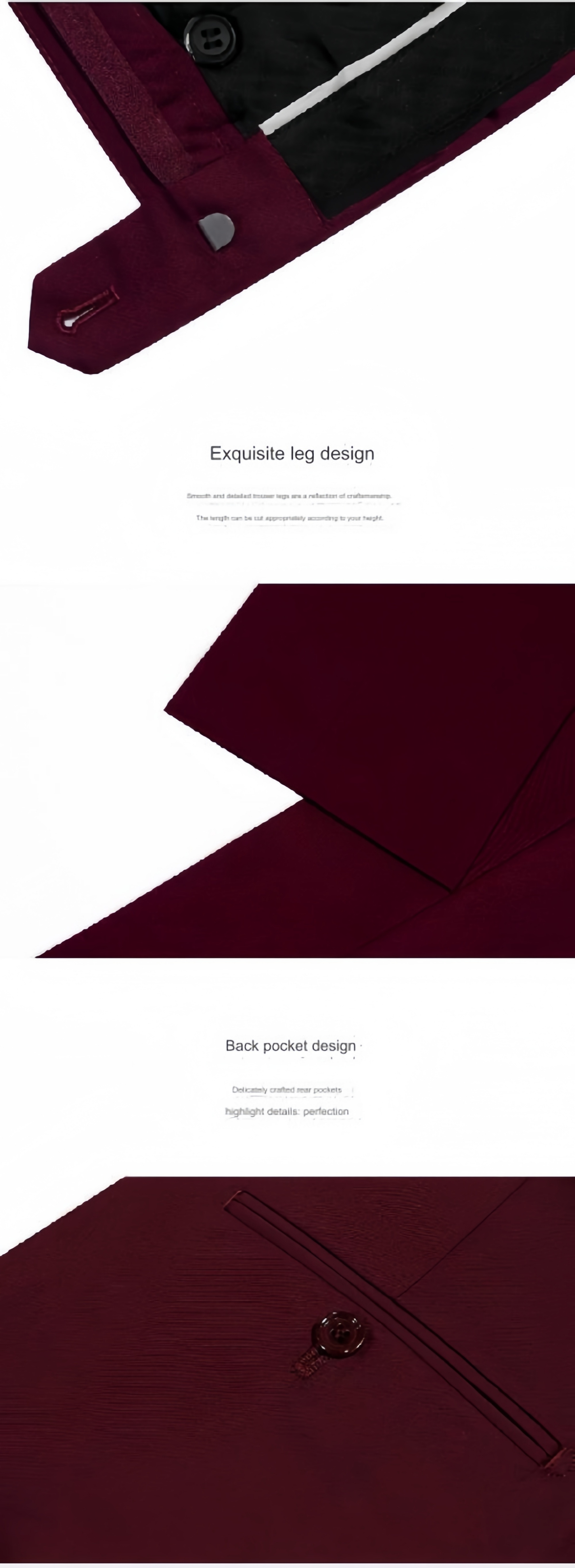 High Quality Men's Wedding Suits 3-piece set