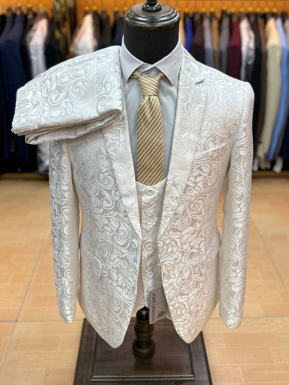 High quality wedding groomsmen suits for men