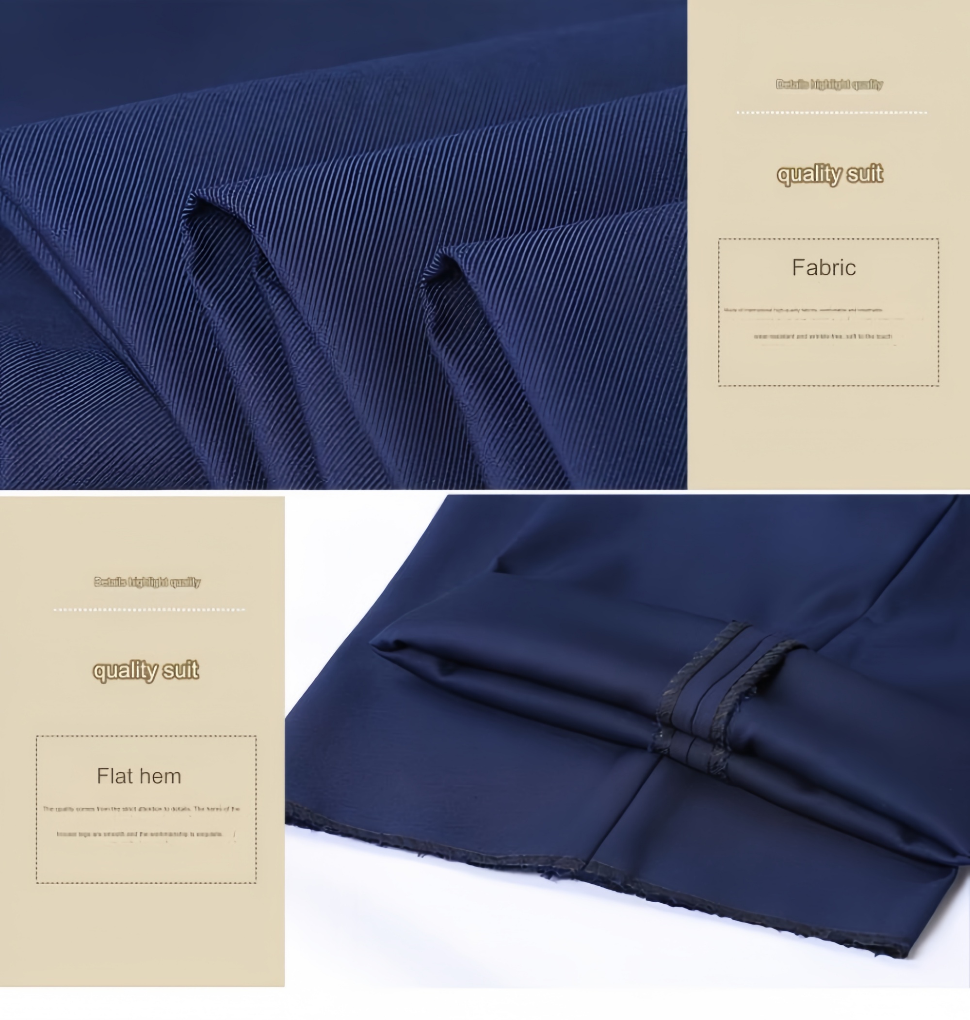 High Quality Men's Wedding Suits 3-piece set