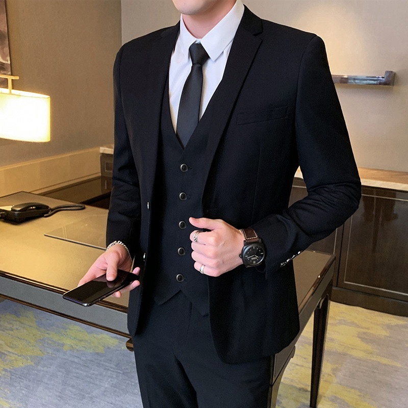 High Quality Men's Wedding Suits Four-piece set