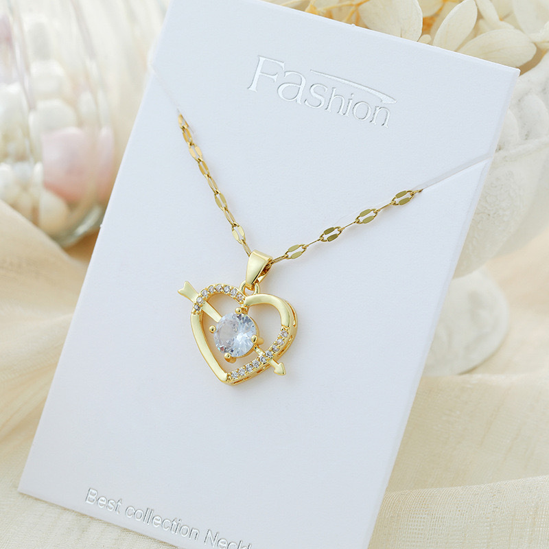 Abstract Heart Necklace for Women Sterling Silver Necklace - Exquisite Silver Jewelry for Women - Heart Pendant Silver Necklace - Birthday, Anniversary, Valentine's Day Gift for Women, Wife, Mom, Girlfriend, Lady