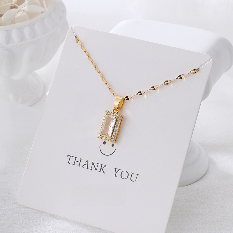 Pendant Necklace for Women, Fashion Jewelry, 14k Gold-Plated