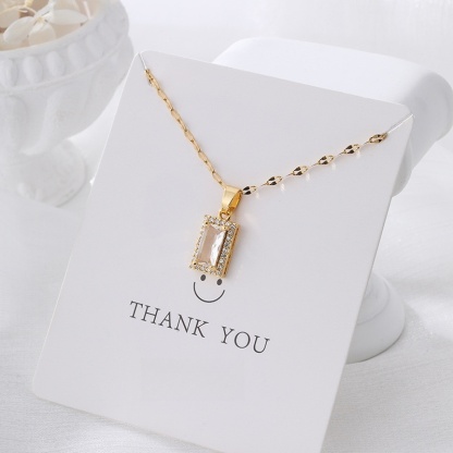 Pendant Necklace for Women, Fashion Jewelry, 14k Gold-Plated