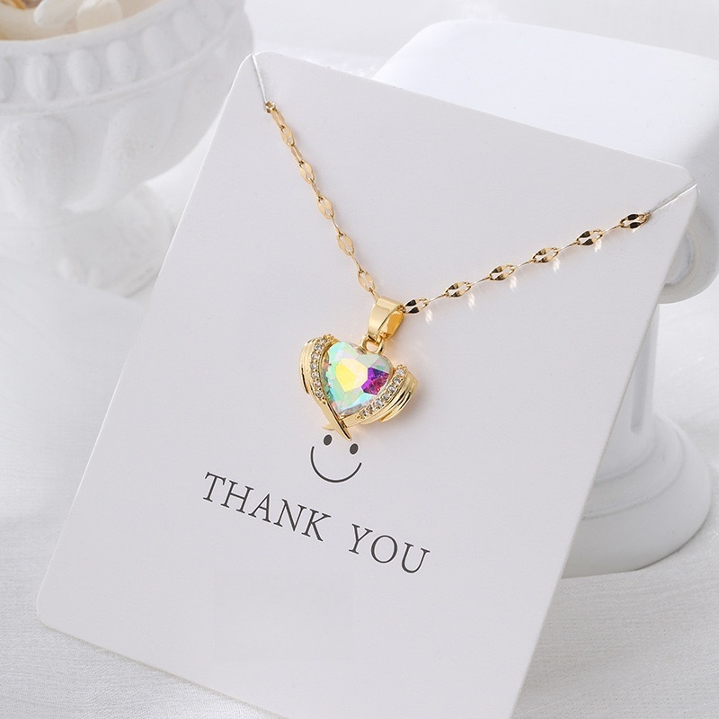 Pendant Necklace for Women, Fashion Jewelry, 14k Gold-Plated