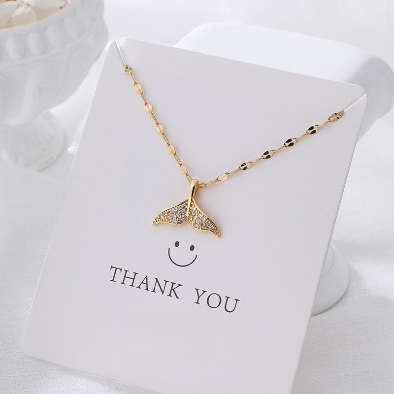 Pendant Necklace for Women, Fashion Jewelry, 14k Gold-Plated