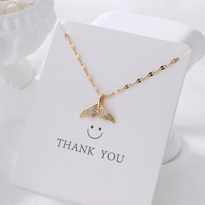 Pendant Necklace for Women, Fashion Jewelry, 14k Gold-Plated