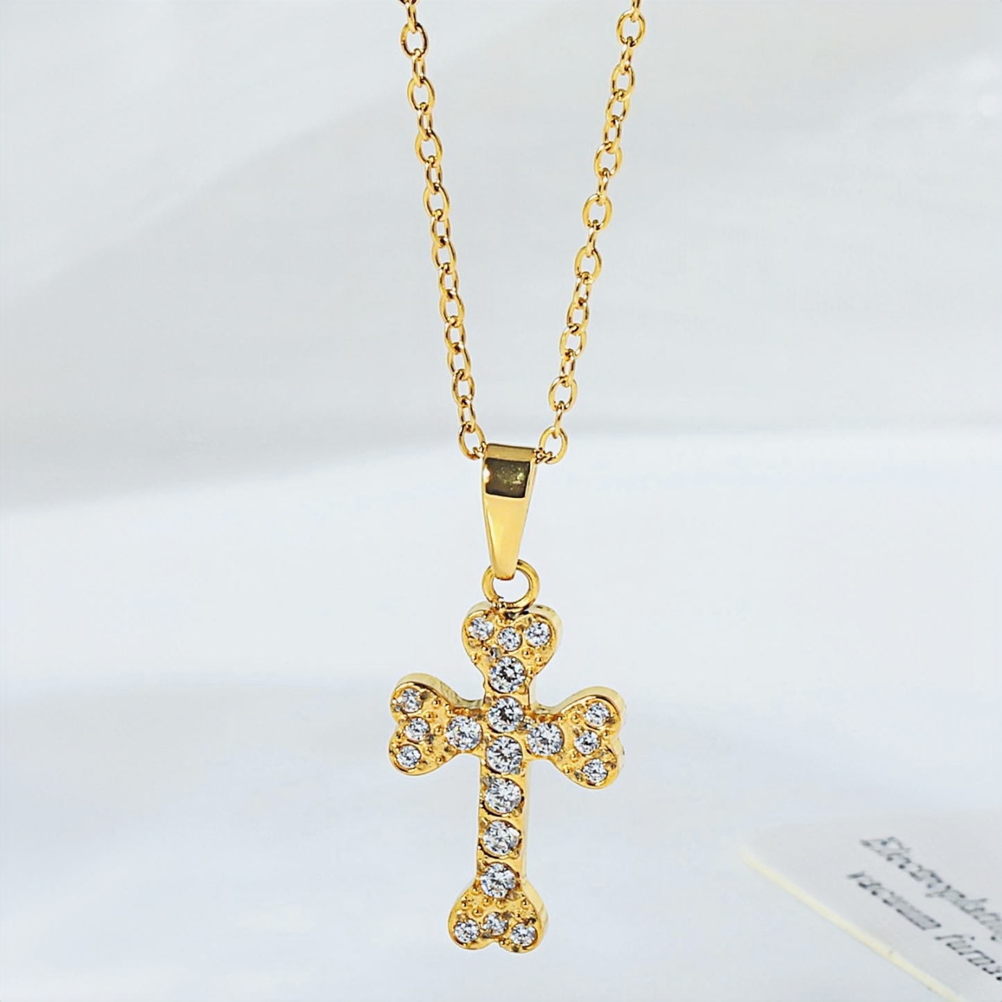 Pendant Necklace for Women, Fashion Jewelry, 14k Gold-Plated