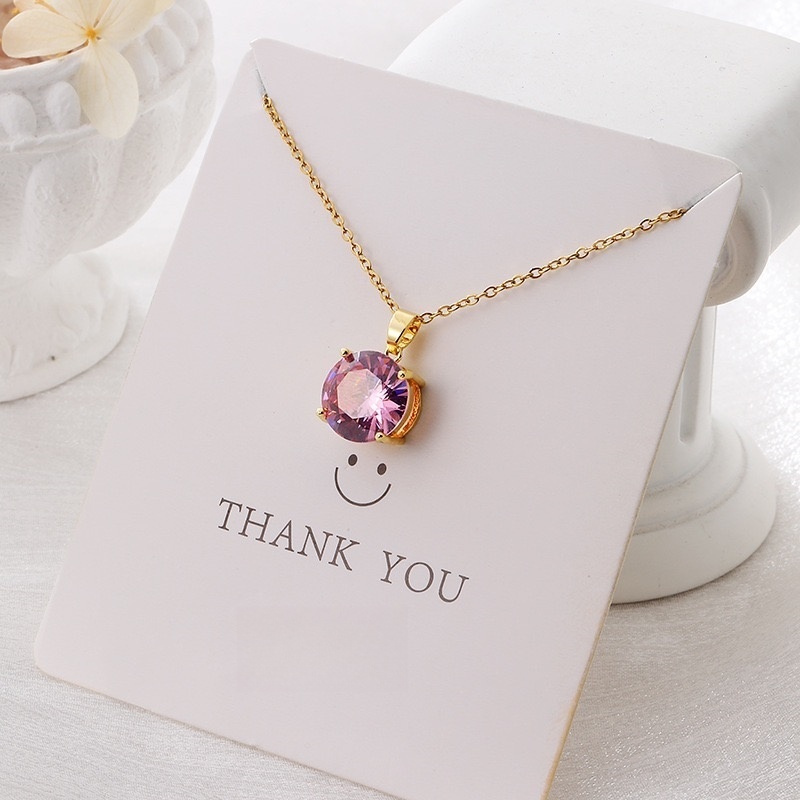 Pendant Necklace for Women, Fashion Jewelry, 14k Gold-Plated