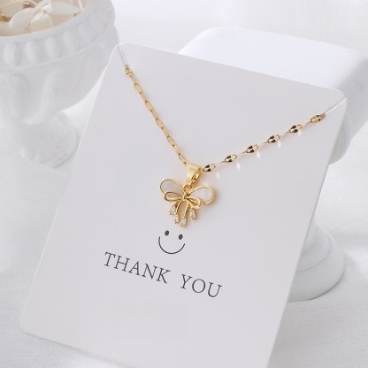 Pendant Necklace for Women, Fashion Jewelry, 14k Gold-Plated