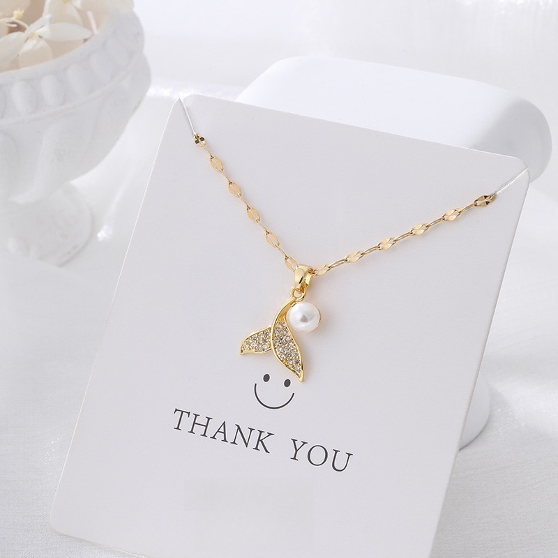 Pendant Necklace for Women, Fashion Jewelry, 14k Gold-Plated