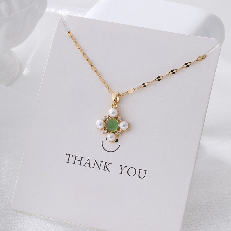 Pendant Necklace for Women, Fashion Jewelry, 14k Gold-Plated