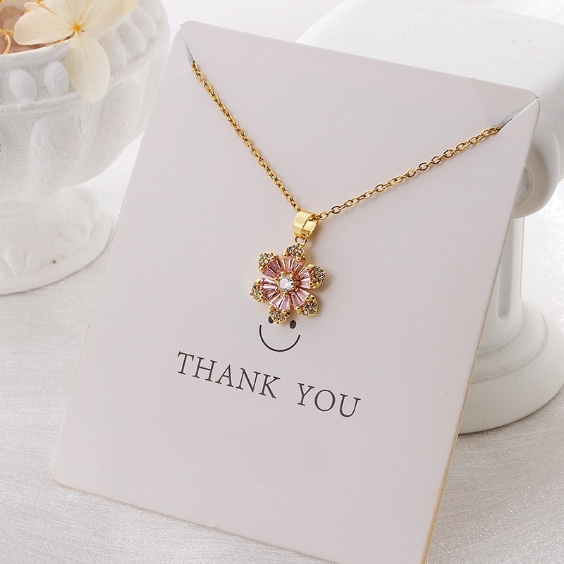 Pendant Necklace for Women, Fashion Jewelry, 14k Gold-Plated