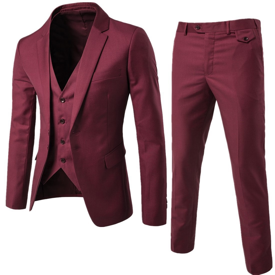 High Quality Men's Wedding Suits Four-piece set