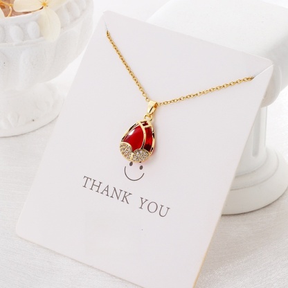 Pendant Necklace for Women, Fashion Jewelry, 14k Gold-Plated