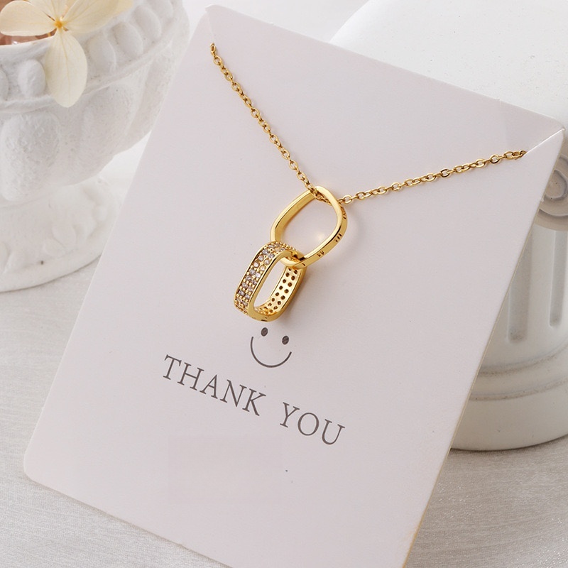 Abstract Heart Necklace for Women Sterling 14k Gold-Plated with Mother of Pearl - Gold Plated Dainty Necklace Gift for Her