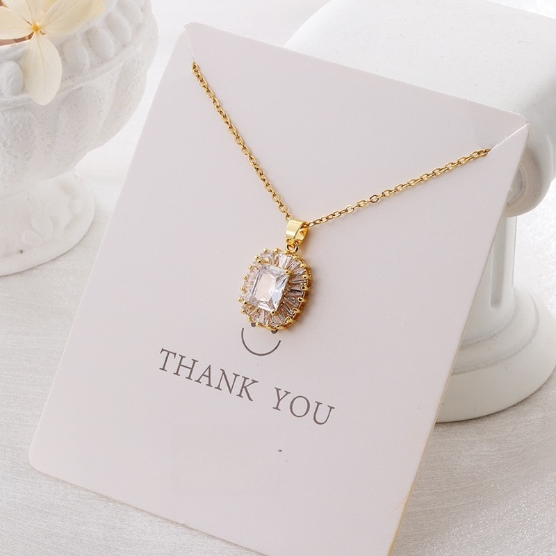 Pendant Necklace for Women, Fashion Jewelry, 14k Gold-Plated