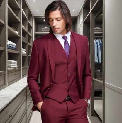 High Quality Men's Wedding Suits Four-piece set