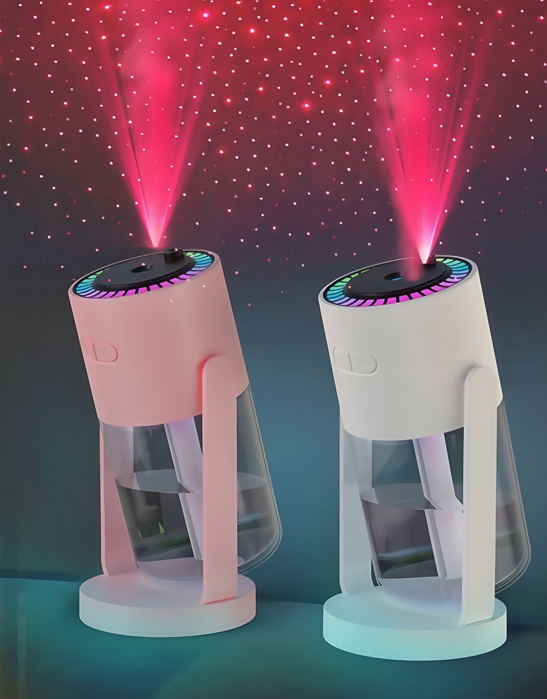Dual-Purpose Humidifier: Safe, Quiet & Starry-Night Comfort for You & Your Pet