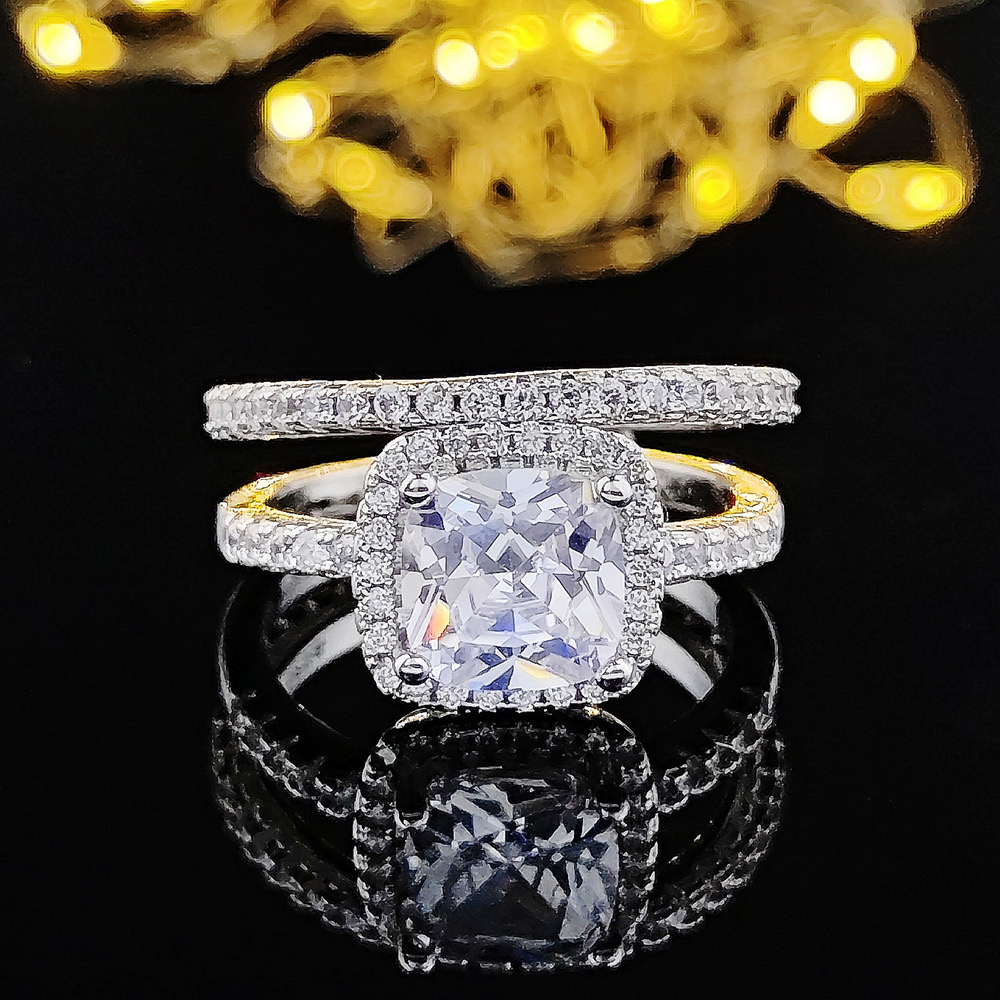 Couple Rings 925 Sterling Silver Adjustable Open fashion Rings Engagement Pair Rings Rings for Men Rings for Women Wedding Promise Engagement Anniversary Ring